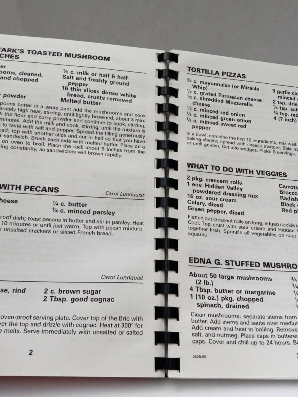 The Oldest Sister Gets Tasteful Spiral Bound Cookbook Recipe Book Judy Olson Amy